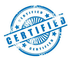 View our Certifications